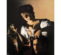 ZHAOSHAN Classic Landscape Artwork Artwork Print Judith with the Head of Holofernes by Carlo Saraceni Wall Art Graffiti for Office Decor 60x90cm