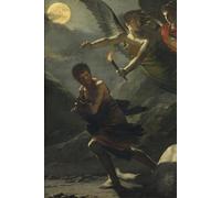 ZHAOSHAN Classic Landscape Artwork Artwork Print Justice and Divine Vengeance Pursuing Crime by Pierre Paul Prudhon Wall Art Graffiti for Office Decor 60x90cm