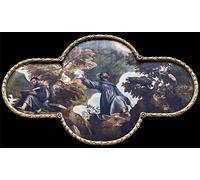 ZHAOSHAN Classic Landscape Artwork Artwork Print Saint Receiving the Stigmata by Paolo Veronese Wall Art Graffiti for Office Decor 60x90cm