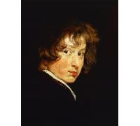 ZHAOSHAN Classic Landscape Artwork Artwork Print Self portrait At Sixteen by Anthony Van Dyck Wall Art Graffiti for Office Decor 60x90cm