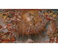 ZHAOSHAN Classic Landscape Artwork Artwork Print Series the Honours Fortune the Way to the Honours by Bernard Van Orley Wall Art Graffiti for Office Decor 60x90cm