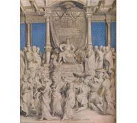 ZHAOSHAN Classic Landscape Artwork Artwork Print Solomon and the Queen by Hans Holbein the Younger Wall Art Graffiti for Office Decor 60x90cm