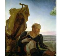 ZHAOSHAN Classic Landscape Artwork Artwork Print St From rest on the Flight Into Egypt by Philipp Otto Runge Wall Art Graffiti for Office Decor 60x90cm