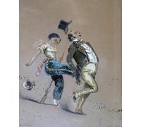 ZHAOSHAN Classic Landscape Artwork Artwork Print the Cook and the Bourgeois by Paul Gavarni Wall Art Graffiti for Office Decor 60x90cm