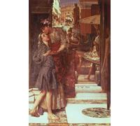 ZHAOSHAN Classic Landscape Artwork Artwork Print the Departure by Lawrence Alma Tadema Wall Art Graffiti for Office Decor 60x90cm