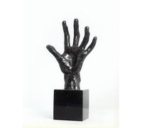 ZHAOSHAN Classic Landscape Artwork Artwork Print the Handst by Auguste Rodin Wall Art Graffiti for Office Decor 60x90cm