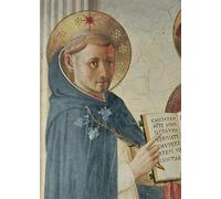 ZHAOSHAN Classic Landscape Artwork Artwork Print the Lady Delle Ombre St Dominic by Fra Angelico Wall Art Graffiti for Office Decor 60x90cm