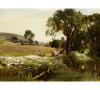 ZHAOSHAN Classic Landscape Artwork Artwork Print the Stream by David Murray Wall Art Graffiti for Office Decor 60x90cm