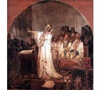 ZHAOSHAN Classic Landscape Artwork Artwork Print Third Ecumenical Council of Ephesus by Vasily Surikov Wall Art Graffiti for Office Decor 60x90cm
