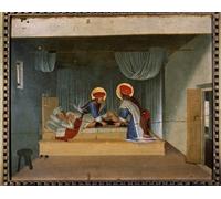 ZHAOSHAN Classic Landscape Artwork Artwork Print Unbekanntes Bild by Fra Angelico Wall Art Graffiti for Office Decor 60x90cm