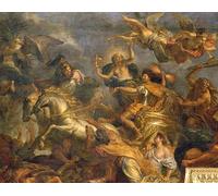 ZHAOSHAN Classic Landscape Artwork Artwork Print View of the King Taking Maastricht in Thirteen Days in by Charles Le Brun Wall Art Graffiti for Office Decor 60x90cm