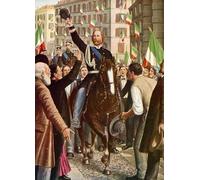 ZHAOSHAN Classic Wall Art Decor Modern Canvas Picture Garibaldi's Ant March by Tancredi Scarpelli Art Canvas Murals for Home Decor 60x90cm
