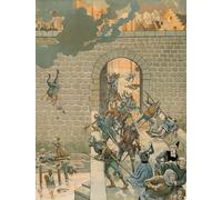 ZHAOSHAN Classic Wall Art Decor Modern Canvas Picture History of Belgium Charles the Temerary of Charolais on August Art Canvas Murals for Home Decor 60x90cm