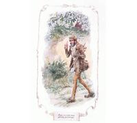ZHAOSHAN Classic Wall Art Decor Modern Canvas Picture Isaac Is a Tall Lean Personage by Charles Edmund Brock Art Canvas Murals for Home Decor 60x90cm