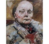 ZHAOSHAN Classic Wall Art Decor Modern Canvas Picture Portrait of the Poet Herbert Eulenberg by Lovis Corinth Art Canvas Murals for Home Decor 60x90cm