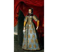 ZHAOSHAN Classic Wall Art Decor Modern Canvas Picture Queen Mary I of by Anthonis Mor Art Canvas Murals for Home Decor 60x90cm