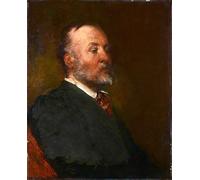ZHAOSHAN Classic Wall Art Decor Modern Canvas Picture Sir Andrew Clark St Bt by George Frederic Watts Art Canvas Murals for Home Decor 60x90cm