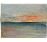 ZHAOSHAN Classic Wall Art Decor Modern Canvas Picture Sky Study by Mallord William Turner Art Canvas Murals for Home Decor 60x90cm