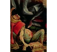 ZHAOSHAN Classic Wall Art Decor Modern Canvas Picture Suffering Man Detail From the Reverse of the Isenheim Altarpiece by Matthias Grünewald Art Canvas Murals for Home Decor 60x90cm