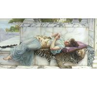 ZHAOSHAN Classic Wall Art Decor Modern Canvas Picture the Betrothed by John William Godward Art Canvas Murals for Home Decor 60x90cm