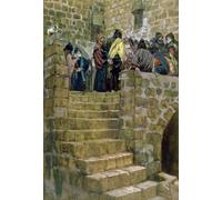 ZHAOSHAN Classic Wall Art Decor Modern Canvas Picture the Evil Counsel of Caiaphas by Jacques Art Canvas Murals for Home Decor 60x90cm