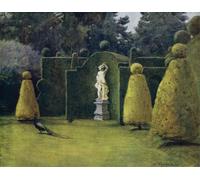 ZHAOSHAN Classic Wall Art Decor Modern Canvas Picture the New Forest Bowling Green At Brokenhurst Park by Walter Frederick Roofe Tyndale Art Canvas Murals for Home Decor 60x90cm