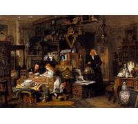 ZHAOSHAN Classic Wall Art Decor Modern Canvas Picture The Old Curiosity Shop John Watkins Chapman Art Canvas Murals for Home Decor 60x90cm