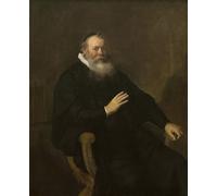 ZHAOSHAN Classic Wall Art Decor Modern Canvas Picture The preacher eleazar swalmius by Rembrandt van Rijn Art Canvas Murals for Home Decor 60x90cm
