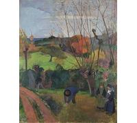 ZHAOSHAN Classic Wall Art Decor Modern Canvas Picture the Willow by Paul Gauguin Art Canvas Murals for Home Decor 60x90cm