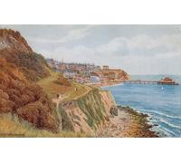 ZHAOSHAN Classic Wall Art Decor Modern Canvas Picture Ventnor From W by Alfred Robert Quinton Art Canvas Murals for Home Decor 60x90cm