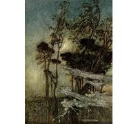 ZHAOSHAN Famous Colorful Art Print Vintage Poster a Midsummer Nights Dream by Arthur Rackham Classic Canvas Picture for Office Decor 60x90cm