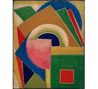 ZHAOSHAN Famous Colorful Art Print Vintage Poster Abstract Painting by Amadeo De Souza Cardoso Classic Canvas Picture for Office Decor 60x90cm