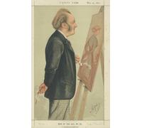 ZHAOSHAN Famous Colorful Art Print Vintage Poster an Artist's Tour on the Lahn by Henry William Brewer Classic Canvas Picture for Office Decor 60x90cm