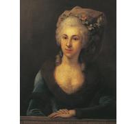 ZHAOSHAN Famous Colorful Art Print Vintage Poster Austria Vienna Portrait of Marianne Von es Singer by Anton Von Maron Classic Canvas Picture for Office Decor 60x90cm