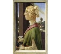 ZHAOSHAN Famous Colorful Art Print Vintage Poster Histoire De Virginie Romana the Story of Virginia Par Sandro Botticelli by Sandro Botticelli Classic Canvas Picture for Office Decor 60x90cm