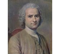 ZHAOSHAN Famous Colorful Art Print Vintage Poster Jean Jacques Rousseau by Maurice Quentin De La Tour Classic Canvas Picture for Office Decor 60x90cm