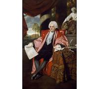 ZHAOSHAN Famous Colorful Art Print Vintage Poster Portrait of Dr Ash by Joshua Reynolds Classic Canvas Picture for Office Decor 60x90cm