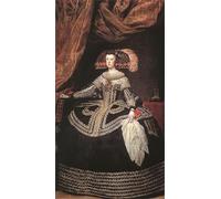 ZHAOSHAN Famous Colorful Art Print Vintage Poster Queen Elizabeth and Her Royal Entourage Riding to the Hunt by Dean Wolstenholme Jr Classic Canvas Picture for Office Decor 60x90cm