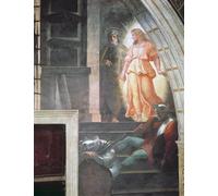 ZHAOSHAN Famous Colorful Art Print Vintage Poster St Peter Escapes with the Angel by Raffaello Sanzio Raphael Classic Canvas Picture for Office Decor 60x90cm