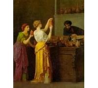 ZHAOSHAN Famous Colorful Art Print Vintage Poster the Old China Shop by Jean-louis Hamon Classic Canvas Picture for Office Decor 60x90cm