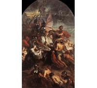 ZHAOSHAN Famous Colorful Art Print Vintage Poster the Road to Calvary by Peter Paul Rubens Classic Canvas Picture for Office Decor 60x90cm