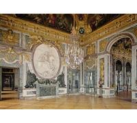 ZHAOSHAN Famous Colorful Art Print Vintage Poster the War Room by Jules Hardouin Mansart Classic Canvas Picture for Office Decor 60x90cm