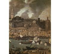 ZHAOSHAN Famous Poster Artworks Art Print Poster an Expedition Setting Out From Seville for America in by Sánchez Coello Animal Pictures for Home Decor 60x90cm