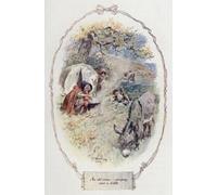 ZHAOSHAN Famous Poster Artworks Art Print Poster an Old Crone Stooping Over a Kettle by Charles Edmund Brock Animal Pictures for Home Decor 60x90cm