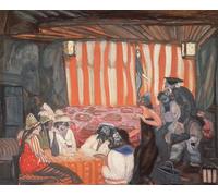 ZHAOSHAN Famous Poster Artworks Art Print Poster Cabaret Ii by Boris Dmitrievich Grigoriev Animal Pictures for Home Decor 60x90cm