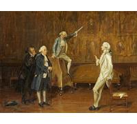 ZHAOSHAN Famous Poster Artworks Art Print Poster Charles Surface His Ancestors by Pettie Animal Pictures for Home Decor 60x90cm