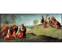 ZHAOSHAN Famous Poster Artworks Art Print Poster Christ Leading the Apostles to Mount Tabor by Famous Artist Animal Pictures for Home Decor 60x90cm