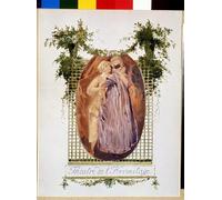 ZHAOSHAN Famous Poster Artworks Art Print Poster Cover of a Programme of the Ermitage Theatre by Leon Bakst Animal Pictures for Home Decor 60x90cm