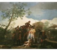 ZHAOSHAN Famous Poster Artworks Art Print Poster El Guitarrista Ciego by Francisco De Goya Animal Pictures for Home Decor 60x90cm