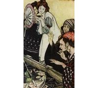 ZHAOSHAN Famous Poster Artworks Art Print Poster Gullivers Travels by Arthur Rackham Animal Pictures for Home Decor 60x90cm